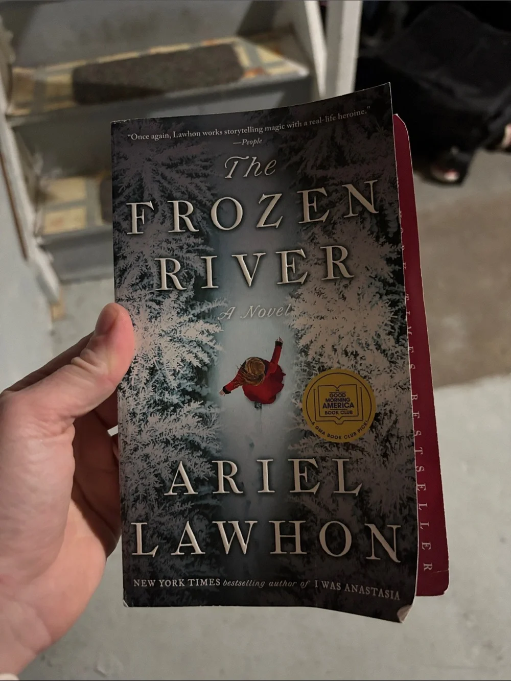The frozen river